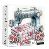 Floral Sewing Jigsaw Puzzles 1000 Pieces